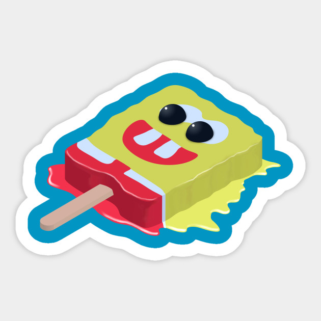  Spongebob  on a Stick  Spongebob  Sticker TeePublic